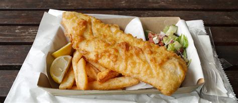 Fish And Chips | Traditional Saltwater Fish Dish From England, United ...