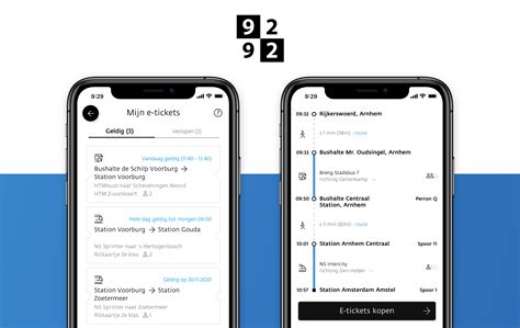 9292.nl - E-tickets in 9292 app voor NS, Arriva, GVB, RET, Keolis en meer