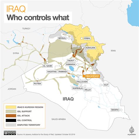 Iraq Control Map