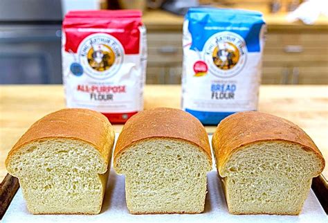 How to substitute bread flour for all-purpose flour | Bread flour ...