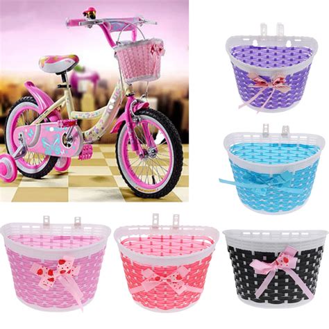 Bicycle Accessories Baskets Bike Pannier Bicycle Bowknot Front Basket ...