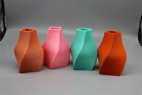 Vase. 3D Printed Vase for Dried Flowers. PLA Eco Material. 5 height ...