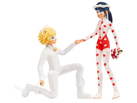 Wedding Dreams Ladybug & Cat Noir 2-Pack ‐ Playmates Toys