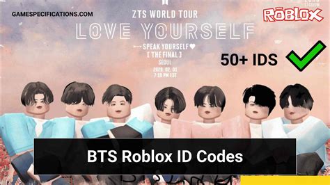 50+ BTS Roblox ID Codes [2024] | Fire, Idol, Euphoria And Other Songs ...