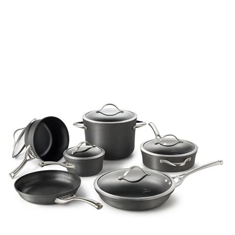 Calphalon Contemporary Nonstick 11-Piece Cookware Set | Bloomingdale's