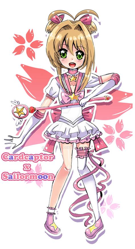 Cardcaptor x Sailor Moon: Sailor Sakura by Puyo0702 on DeviantArt