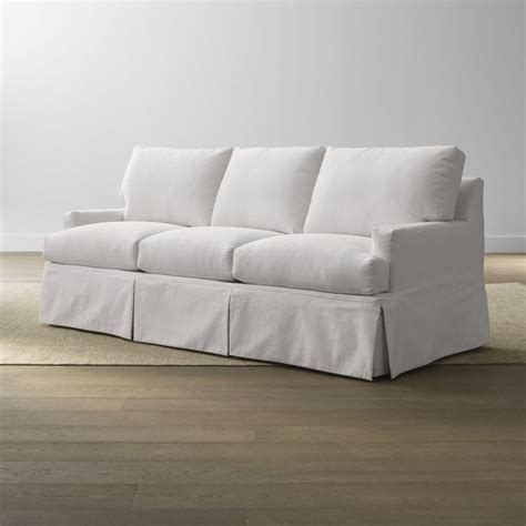 Slipcover Only for Willow Modern Slipcovered Queen Sleeper Sofa ...