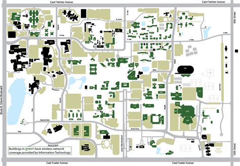 Tampa VA Campus Map