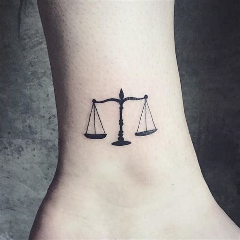 Tatiana #4 | Balance tattoo, Scale tattoo, Justice tattoo