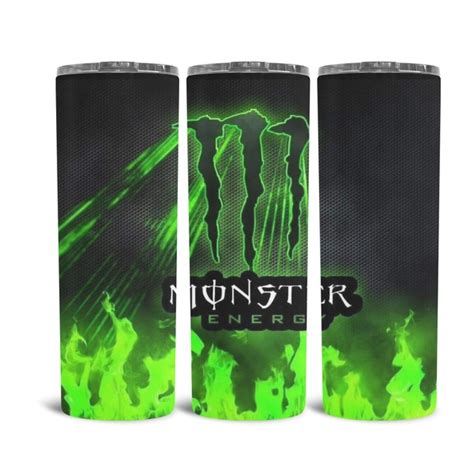 MONSTER ENERGY DRINK GREEN · Handmade with love