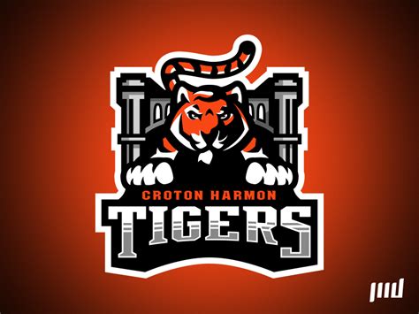 Croton Harmon Tigers by Matthew Doyle on Dribbble