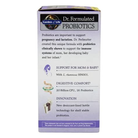 Garden of Life Dr. Formulated Probiotics Once Daily Prenatal Shelf ...