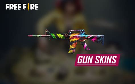 How to get Garena Free Fire gun skins in December 2021