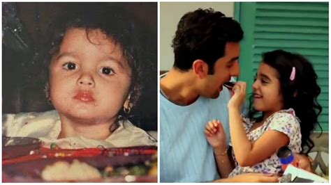 Fans revisit Ranbir's ad, Alia's childhood pics after arrival of their ...