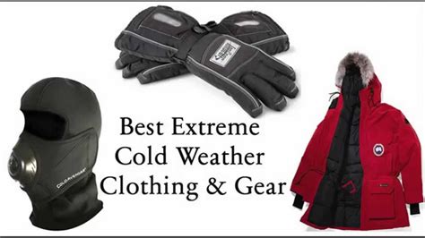 Best Extreme Cold Weather Gear & Clothing - YouTube