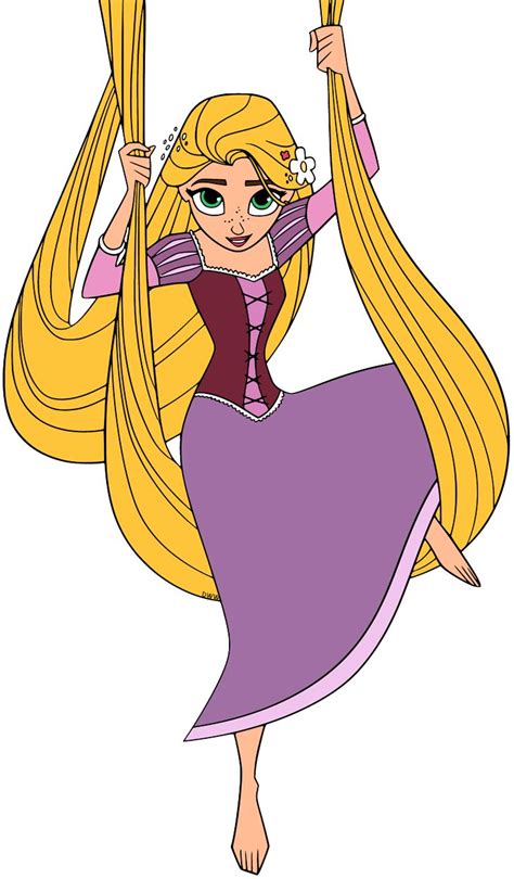 Clip art of Rapunzel from Tangled: The Series #disney, #tangled, # ...