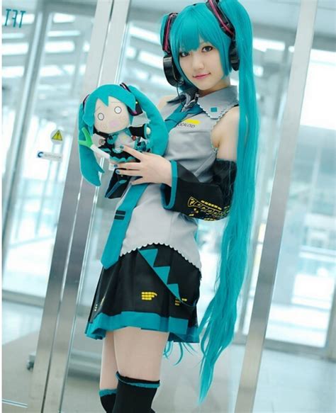 Full Set Vocaloid Hatsune Miku Cosplay Costume outfits Anime harajuku ...