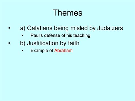 Galatians. - ppt download