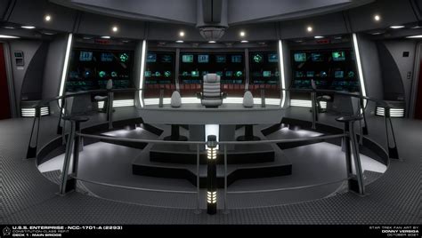 Donny Versiga - U.S.S. Enterprise NCC-1701-A Main Bridge -- Star Trek ...