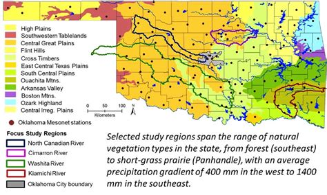 North Canadian River Watershed Study Area | OK EPSCoR