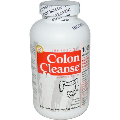 The Original Colon Cleanse 625 mg 200 Caps by Health Plus