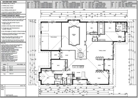 Internal Pool 4 Bedroom House Plans Full Concept Plans for - Etsy