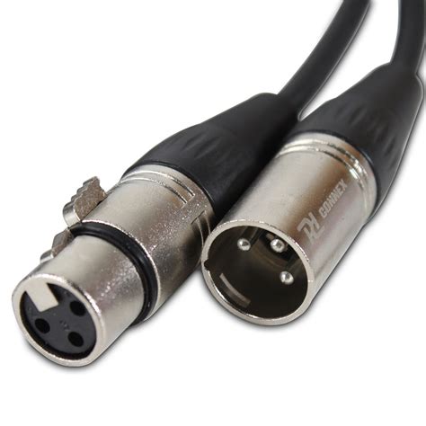 Skytec XLR Female To XLR Male Microphone Cable 12m