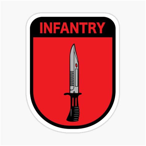 "British Army Infantry" Sticker for Sale by FireMission45 | Redbubble