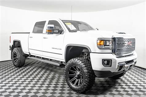 Used Lifted 2019 GMC Sierra 3500 HD Denali 4x4 Diesel Truck For Sale ...