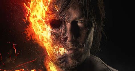 Norman Reedus Is Johnny Blaze in New MCU Fan Art After Lobbying for ...