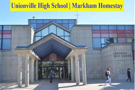 Unionville High School | Markham Homestay | Host Lally | Homestay For ...