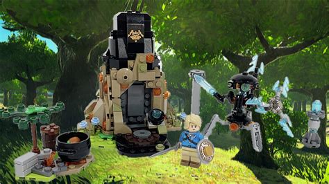 LEGO IDEAS - The Legend of Zelda Breath of the Wild, a Test of Strength