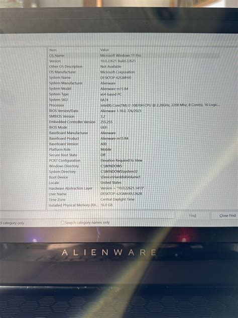 Alienware M15 R4 15.6 inch (512GB, Intel Core i7 10th Gen., 2.20GHz ...