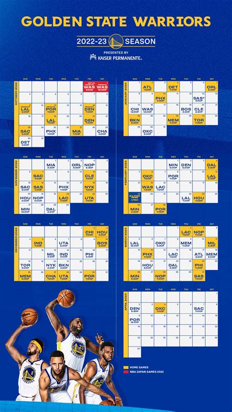 Marcia Douglas Headline: Golden State Warriors Schedule 2022-23 Printable