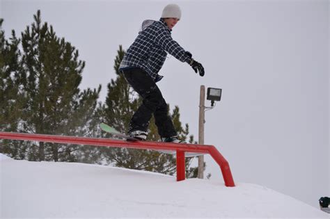 Snowboarding Mount Ski Gull Brainerd Minnesota USA