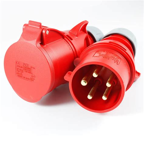 Industrial plug 32A-3P-220V- IP67 - (0232Y6) - Alsuhaili | Online Shopping