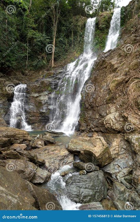 Tamaraw Falls, Puerto Galera, Mindoro Island, Philippines Stock Image ...