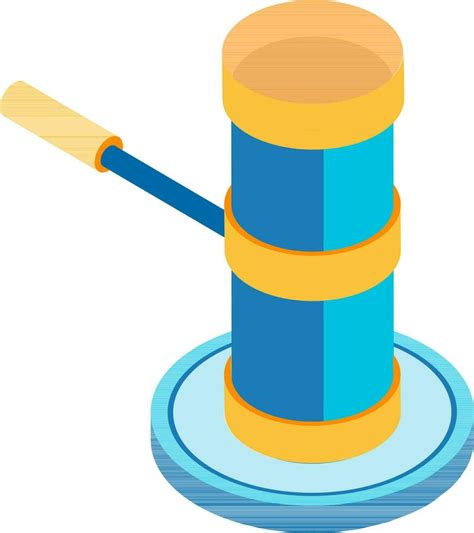 Judge gavel icon or symbol in 3d. 24466247 Vector Art at Vecteezy