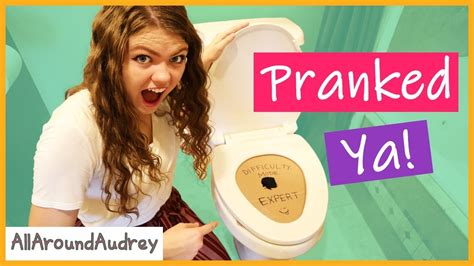 Family Fun Pranks! / AllAroundAudrey - YouTube