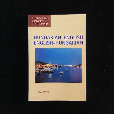 Hungarian-English English-Hungarian Dictionary