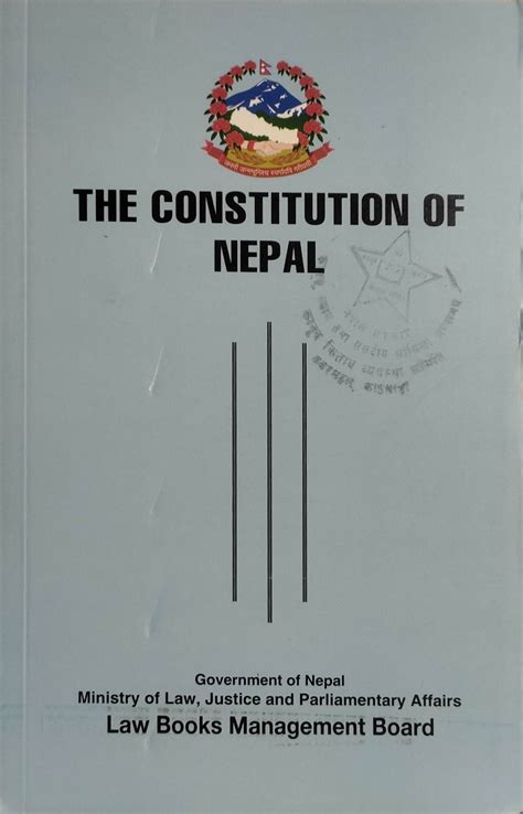 The Constitution of Nepal - Heritage Publishers & Distributors Pvt. Ltd