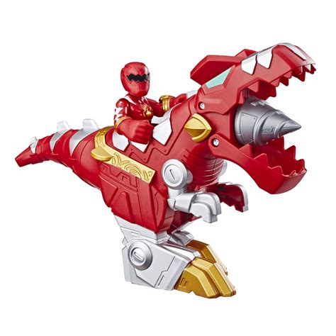 Buy Playskool Heroes Power Rangers Red Ranger & T-Rex Zord 2 Pack, 3 ...