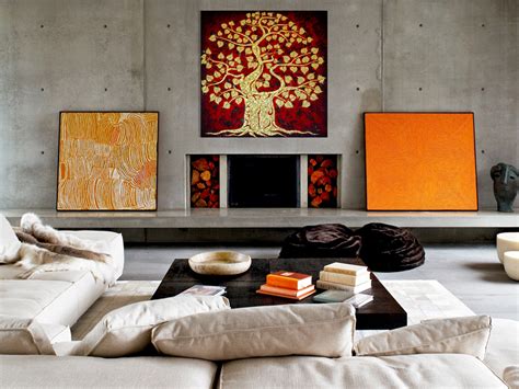 Feng Shui Artwork For Living Room | Baci Living Room