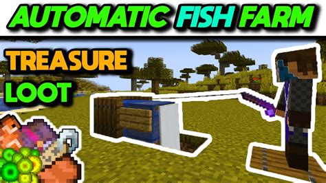 EASIEST Automatic AFK Fish Farm Tutorial - Minecraft Bedrock 1.20 - YouTube