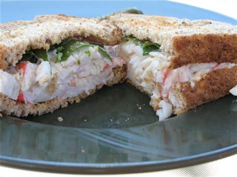 Healthy Imitation Crab Meat Sandwich Recipe - SixPackSmackdown ...