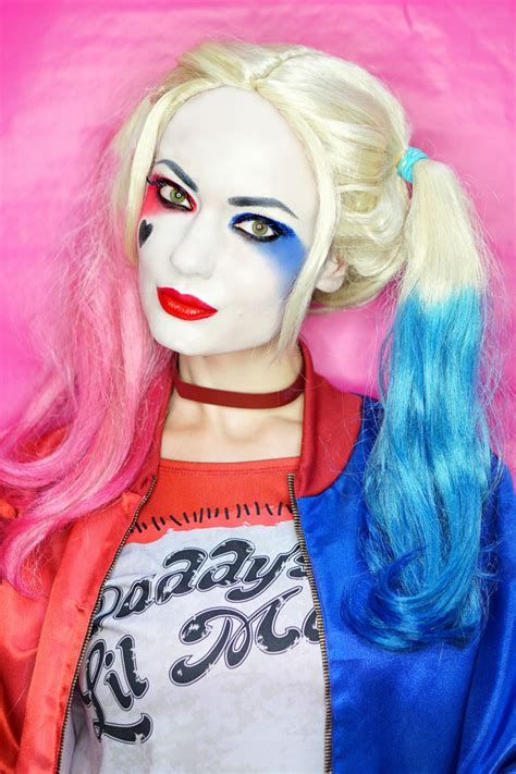 How To Apply Makeup Like Harley Quinn | Saubhaya Makeup