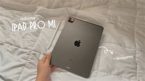 Unboxing IPad Pro 11 Inch w/ Accessories - YouTube