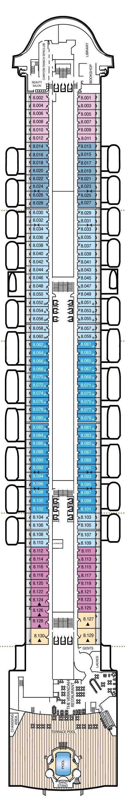 Queen Mary 2 Deck Plans