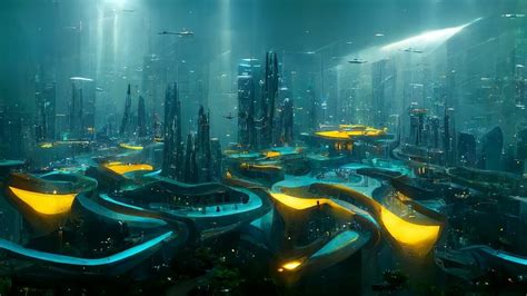 ArtStation - Underwater city explorations