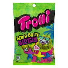 TROLLI SOUR BRITE SLOTHS 120g - Valika Engros AS